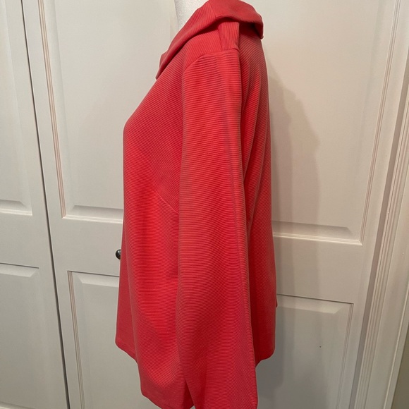 Talbots Pink Cowl Neck Blouse - Picture 5 of 6